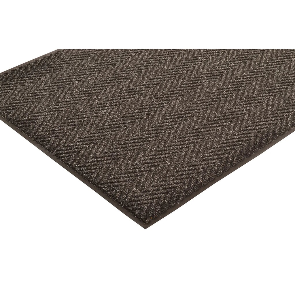 Paillasson, motif en arête de poisson, PP, LxP 600 x 900 mm, anthracite Illustration du produit: Paillasson, motif en arête de poisson, PP, LxP 600 x 900 mm, anthracite