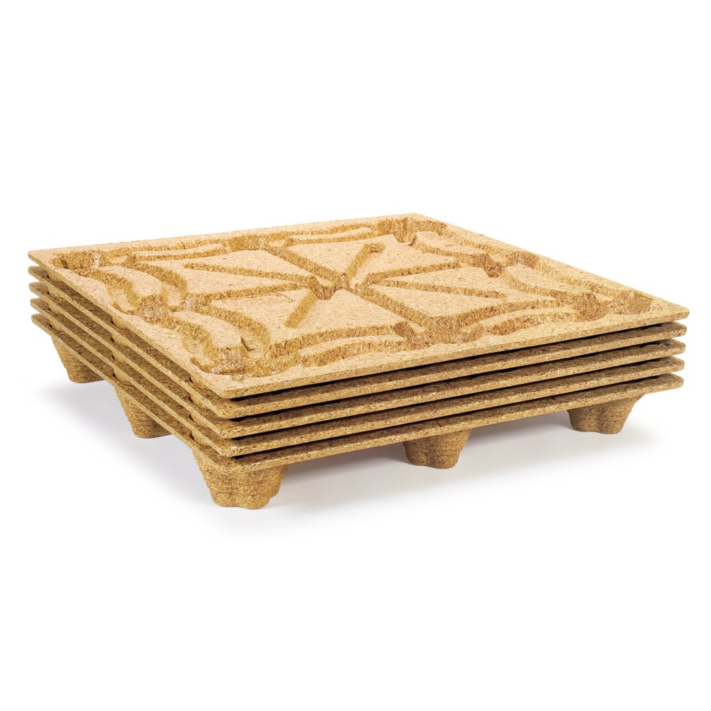 Numéro de l'image du produit 5: Palette en bois pressé, format CONTAINER, L x l 1 140 x 1 140 mm, capacité de charge dyn. 900 kg, 9 pieds