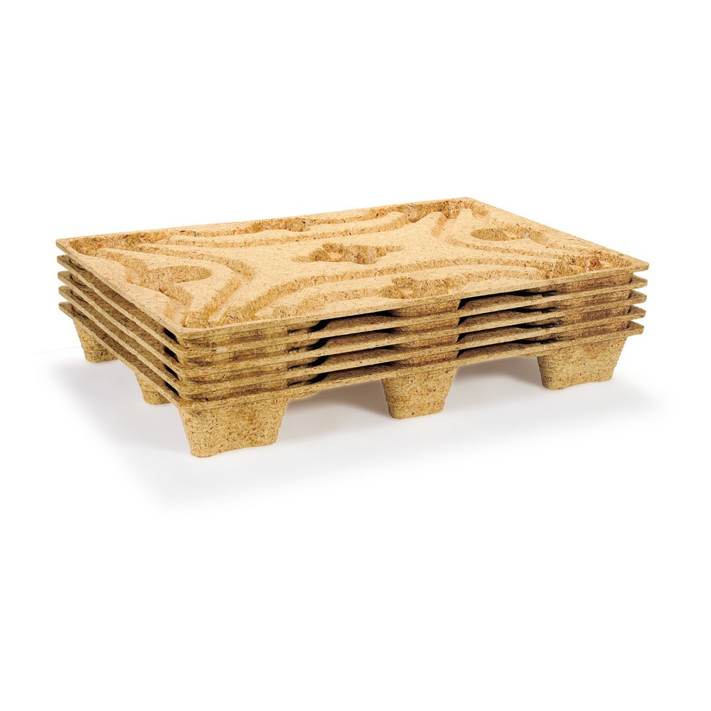Numéro de l'image du produit 4: Palette en bois pressé, format EURO, L x l 600 x 800 mm, capacité de charge dyn. 500 kg, 6 pieds