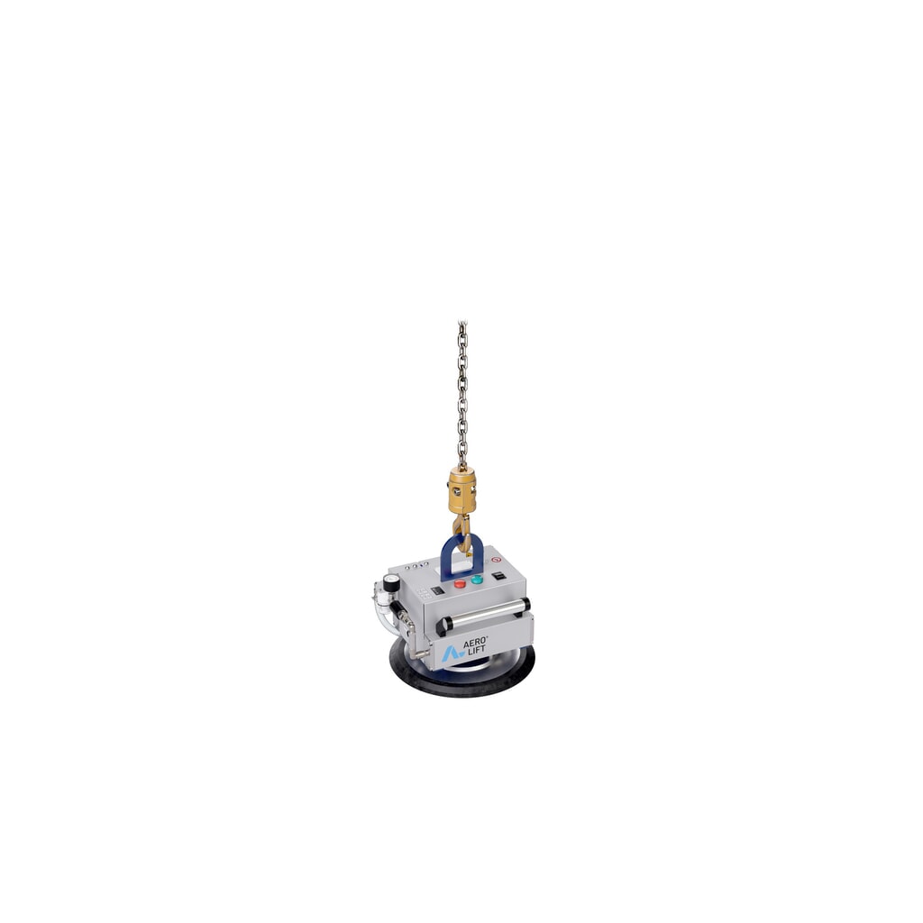 Illustration du produit: Palonnier à ventouses AERO-LIFT® AERO-CUBE, avec 1 plaque-ventouse, capacité de charge 90 kg