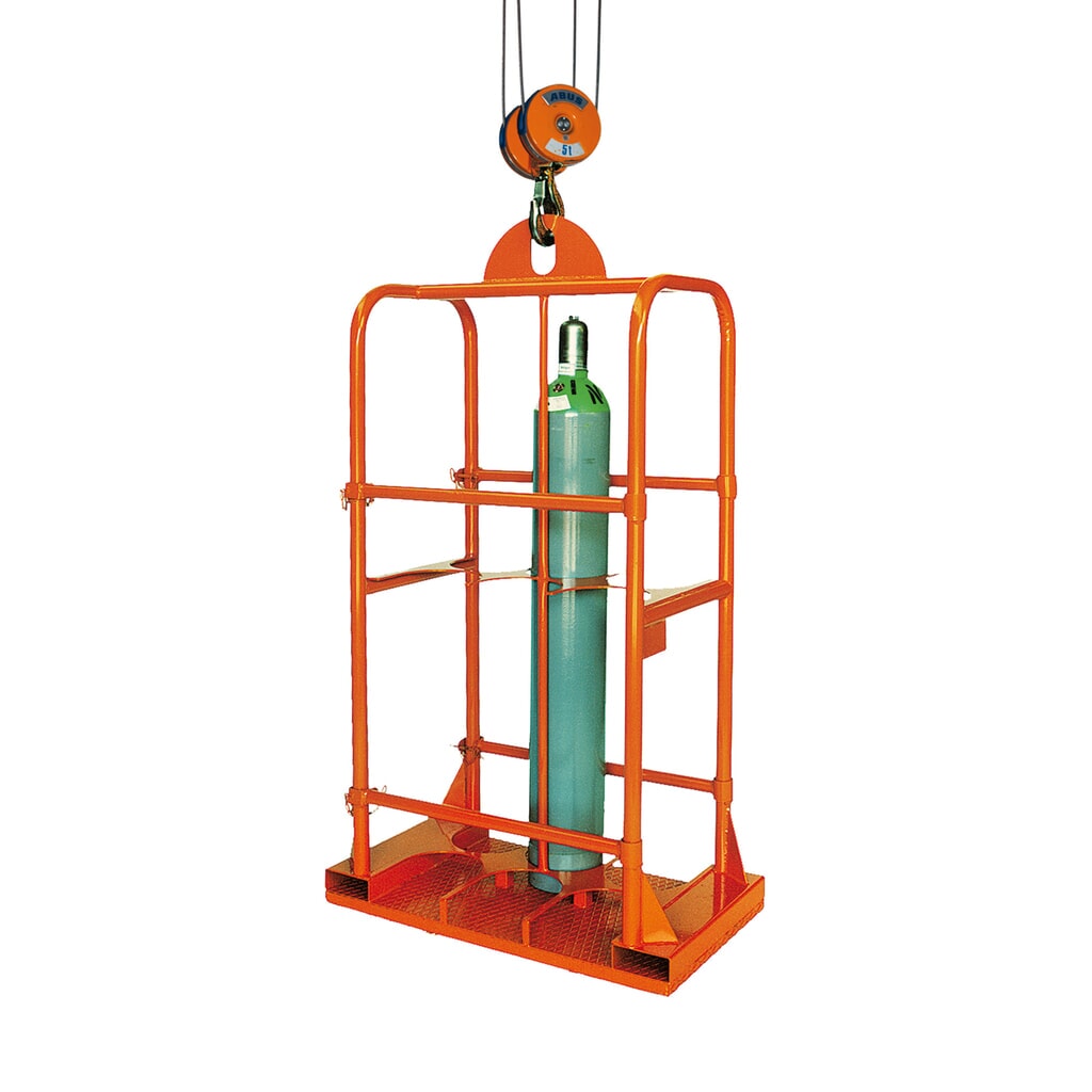 Panier pour bouteilles de gaz Eichinger®, 4 bouteilles ø 250 mm, orangé pur N° de l'image du produit 1 : Panier pour bouteilles de gaz Eichinger®, 4 bouteilles ø 250 mm, orangé pur