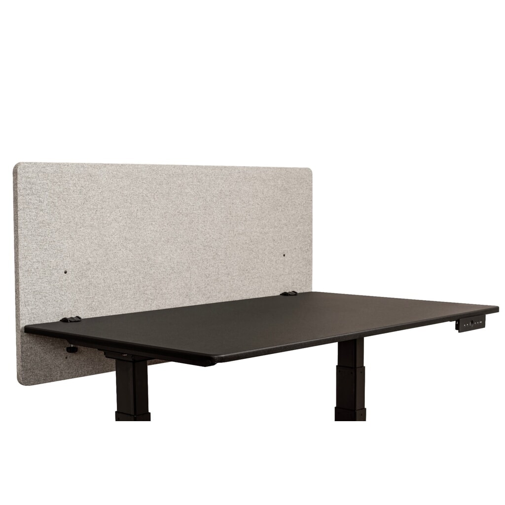N° de l'image du produit 2 : Panneau acoustique RECLAIM pour bureau, paroi arrière, largeur 1 200 mm, gris clair