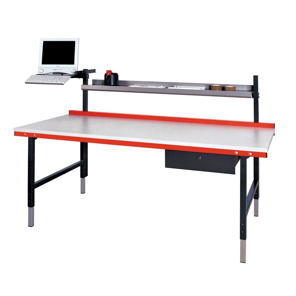 Numéro de l'image du produit 3: Panneau arrière de butée pour table d’emballage, HxlxP 40 x 2 000 x 40 mm
