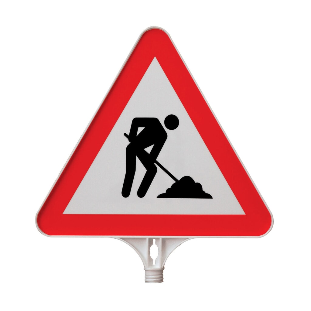 Panneau d’information « Chantier », triangulaire