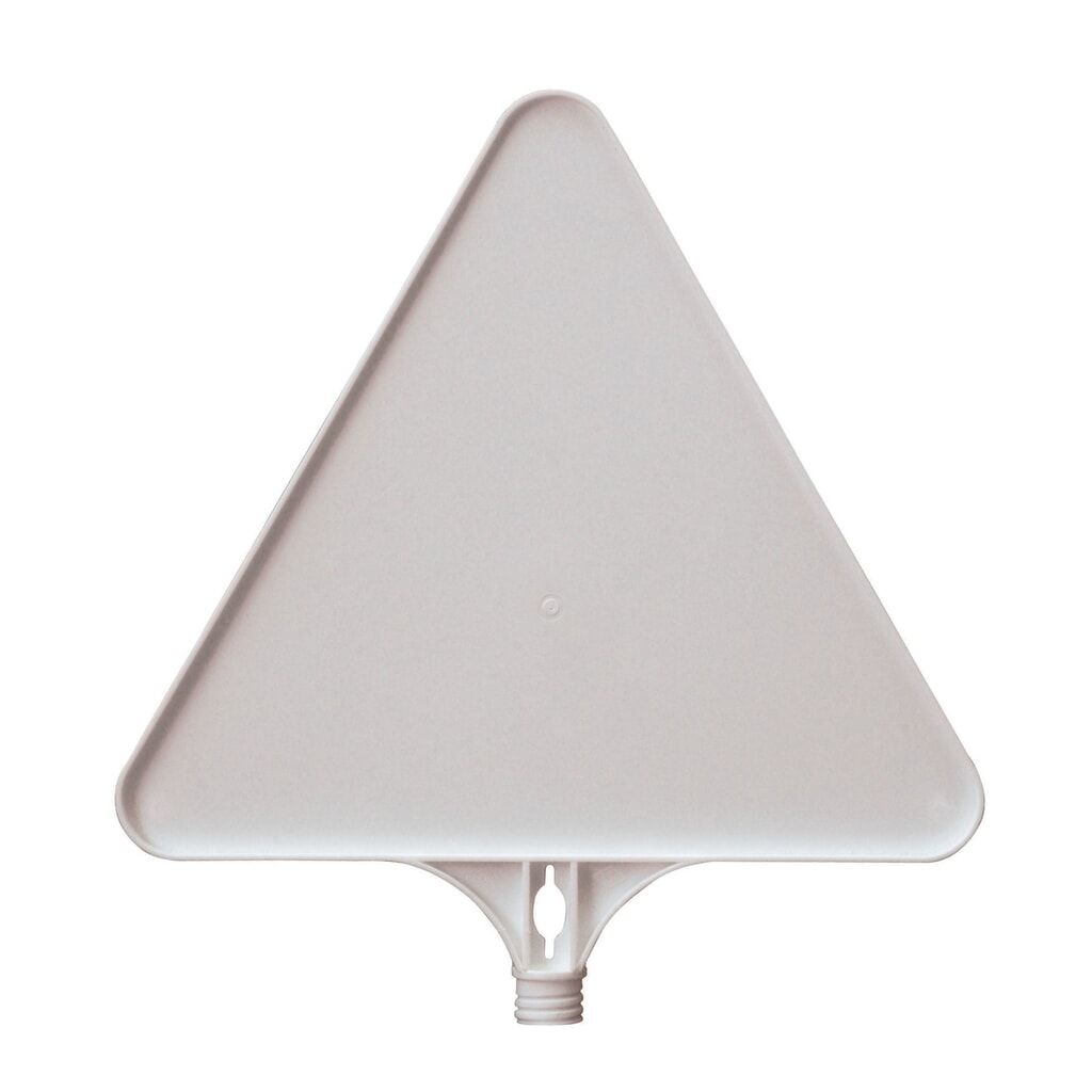 Panneau d’information vierge, triangulaire, longueur des côtés : 390 mm Illustration du produit: Panneau d’information vierge, triangulaire, longueur des côtés : 390 mm