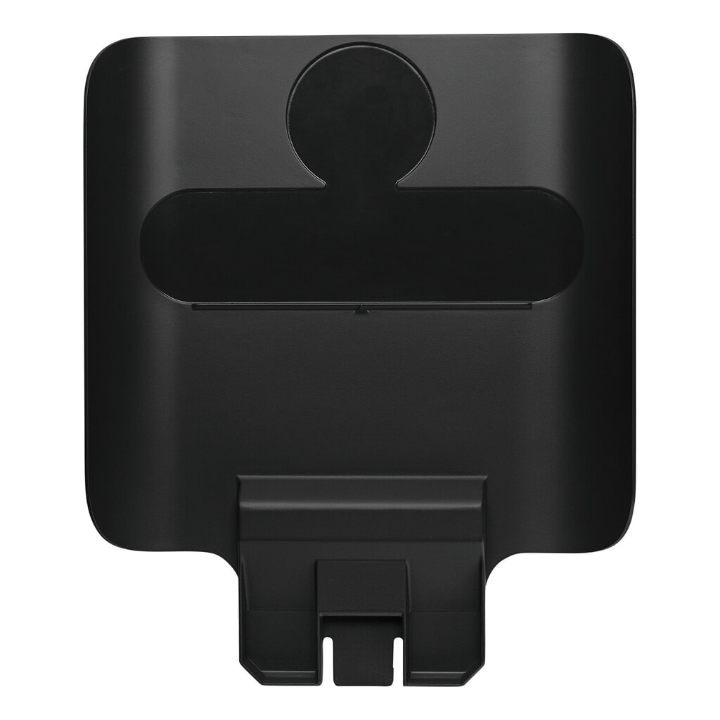 Illustration du produit: Panneau pour station de recyclage Rubbermaid® Slim Jim, noir