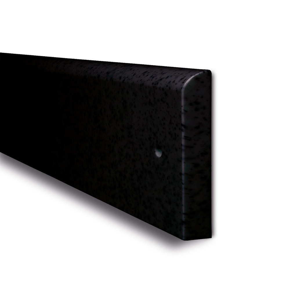 Numéro de l'image du produit 1: MORAVIA Protection contre les chocs pour murs, à monter, Hxl 150 x 20 mm, longueur 2 060 mm, noir