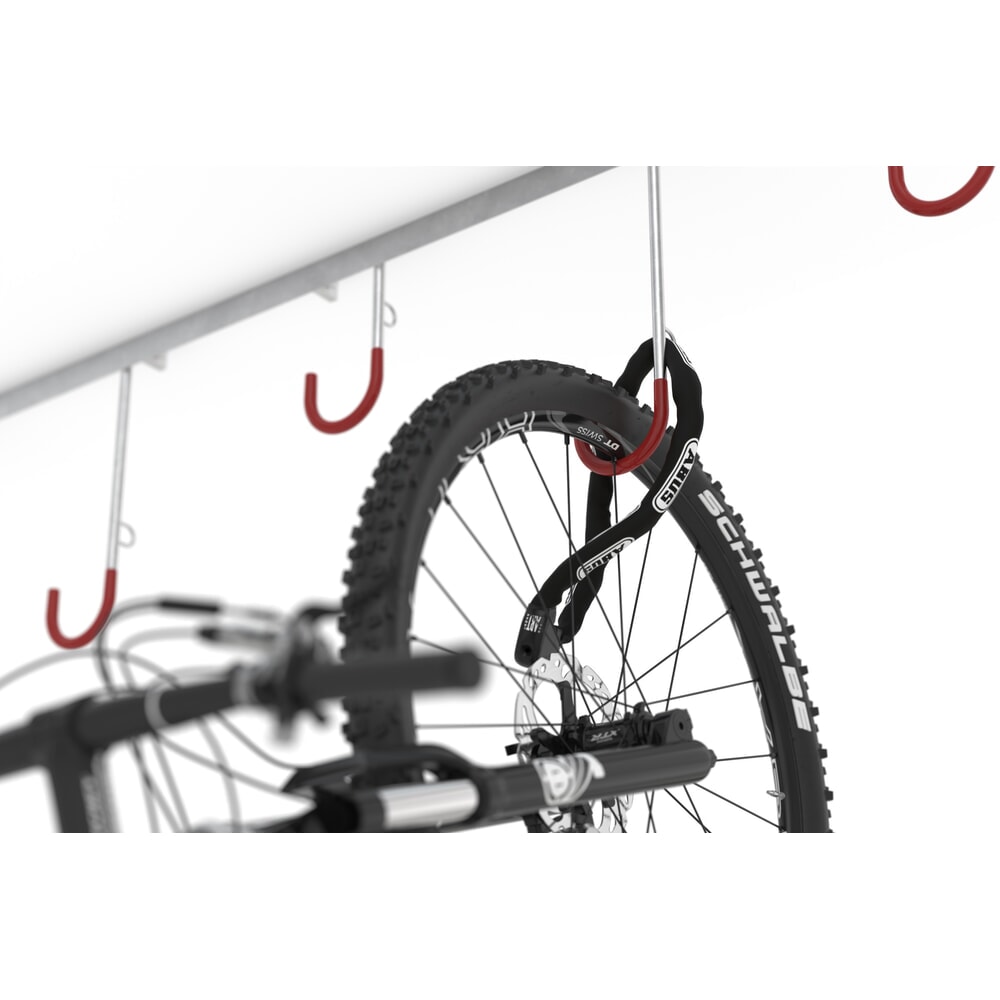Numéro de l'image du produit 3: Parking suspendu en rang, 2 emplacements, montage au mur