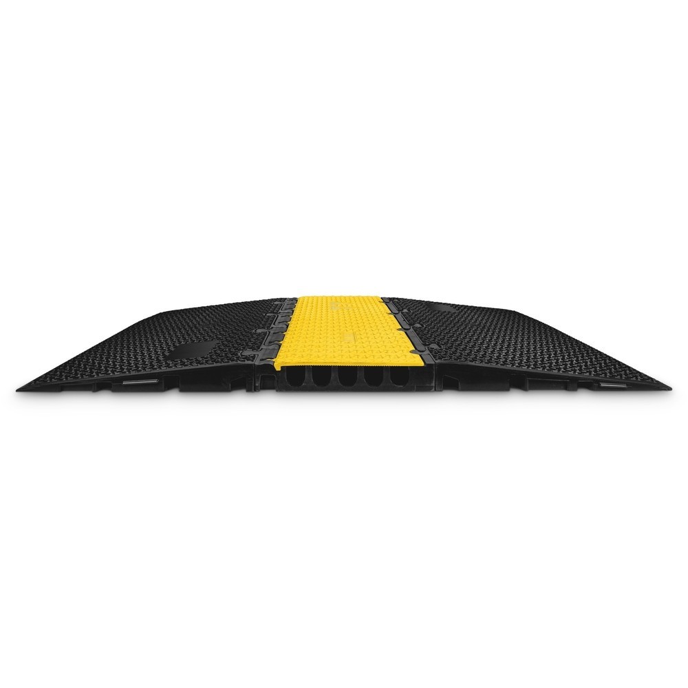 Numéro de l'image du produit 8: Partie centrale du passage de câbles Defender® MIDI 5 2D by Adam Hall, 5 canaux, noire/jaune