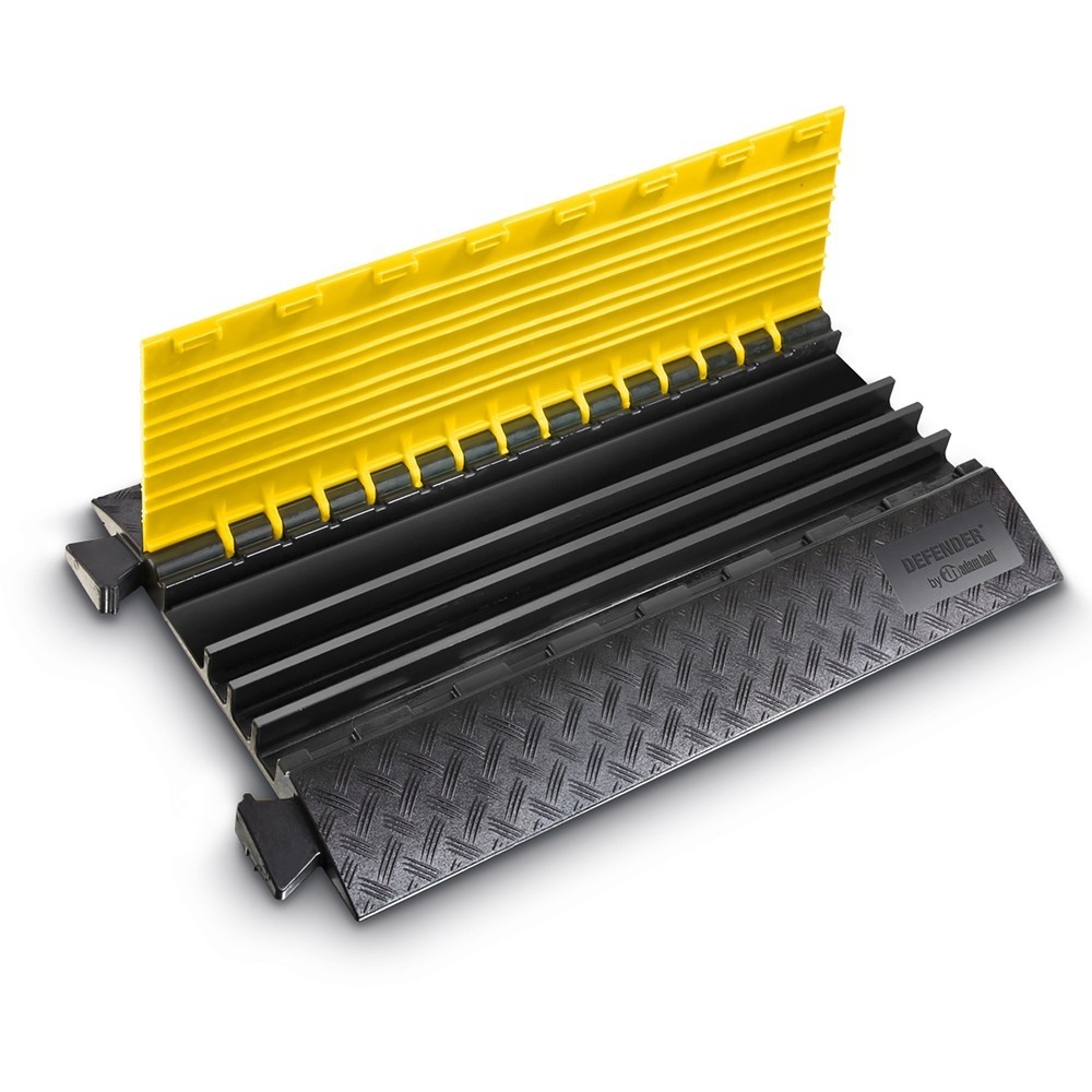Numéro de l'image du produit 4: Passage de câbles Defender® MIDI 4C by Adam Hall, 4 canaux, noir/jaune