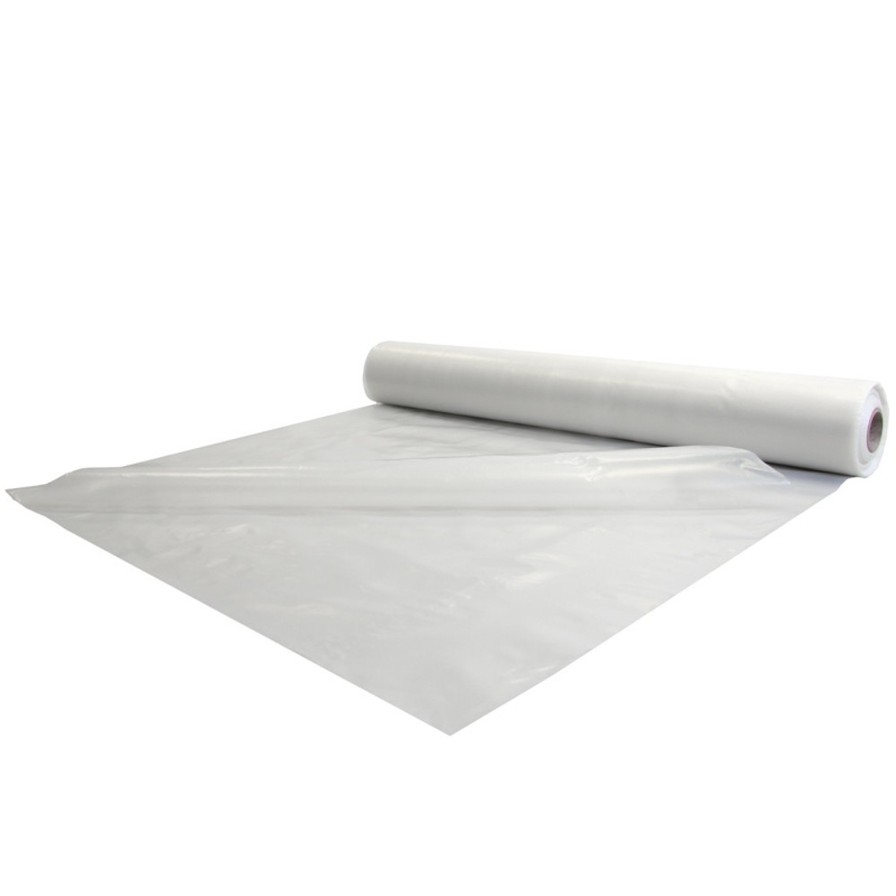 Illustration du produit: Film plat en PE, 1 000 mm de large x 50 mètres linéaires, épaisseur 120 µm, transparent