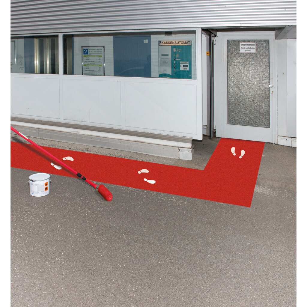 Peinture de marquage d’extérieur PROline-paint, RAL 5017 bleu signalisation N° de l'image du produit 3 : Peinture de marquage d’extérieur PROline-paint, RAL 5017 bleu signalisation