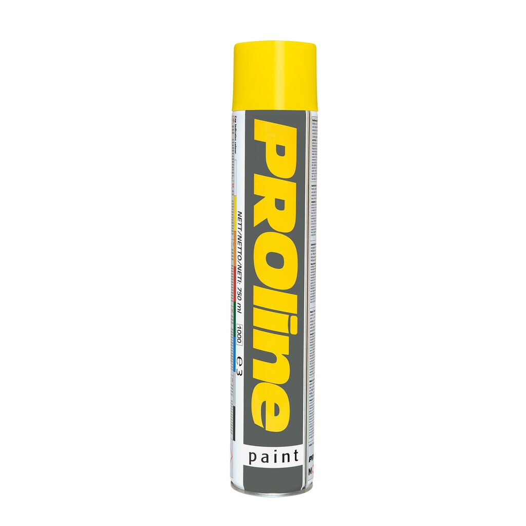 Illustration du produit: Peinture de marquage PROline-paint MORAVIA 0,75 l, 1 pièce, jaune