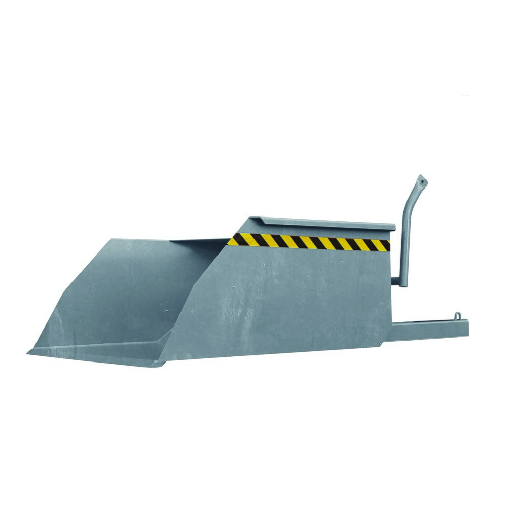 Numéro de l'image du produit 1: Pelle godet Eichinger® avec entrées de fourche fermées pour chariot élévateur, 2 000 kg, 400 litres galvanisée à chaud