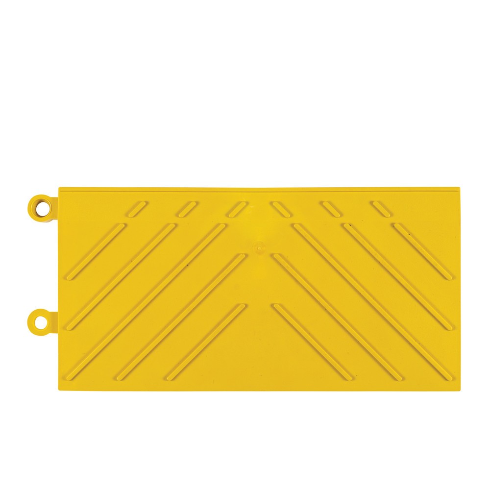 Numéro de l'image du produit 2: Pièce de bordure pour système enfichable de plaque de sol, sans élément d’emboîtement, l x P 152 x 305 mm, jaune