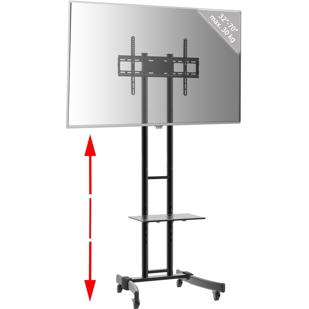 Numéro de l'image du produit 4: Pied TV B-MS 190 réglable en hauteur, noir