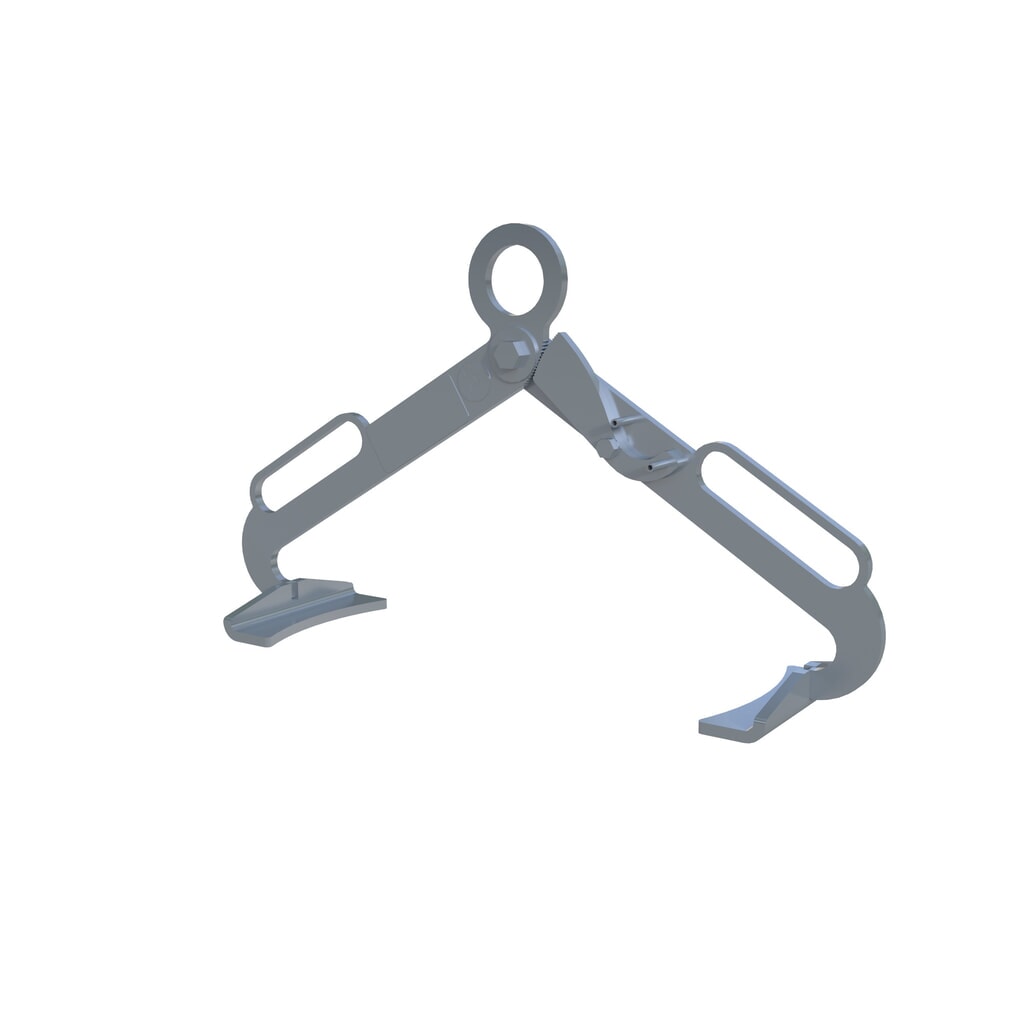 Pince à fûts Bauer® LGZ 60, galvanisée Illustration du produit: Pince à fûts Bauer® LGZ 60, galvanisée