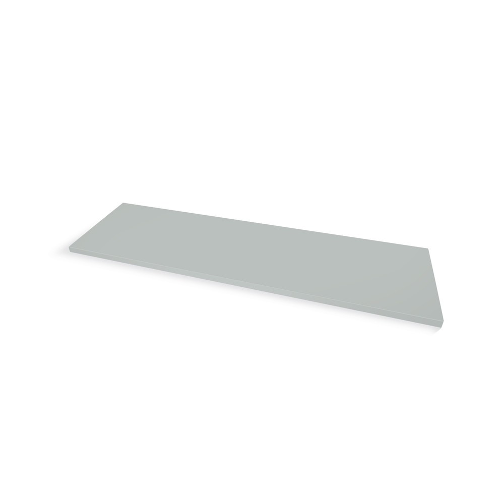 Numéro de l'image du produit 1: Plaques de recouvrement pour armoire à portes coulissantes d’atelier C+P, l x P 1 200 x 400 mm, Gris clair