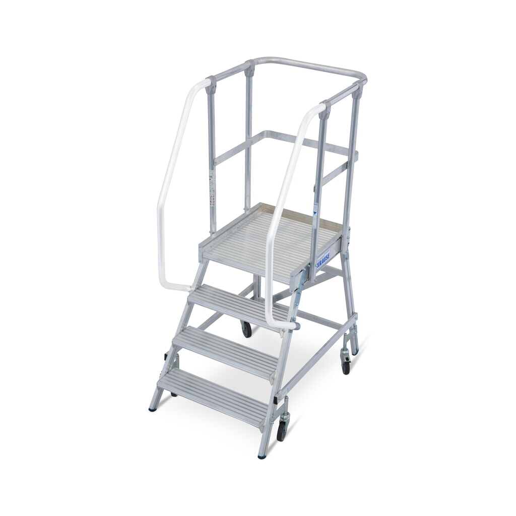 Échelle à plate-forme KRAUSE®, mobile, hauteur déployée 0,95 m N° de l'image du produit 7 : Échelle à plate-forme KRAUSE®, mobile, hauteur déployée 0,95 m
