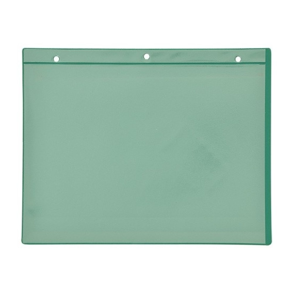 Numéro de l'image du produit 1: Poches magnétiques, DIN A5 paysage, insertion par le côté, 50 pcs/UV, vertes