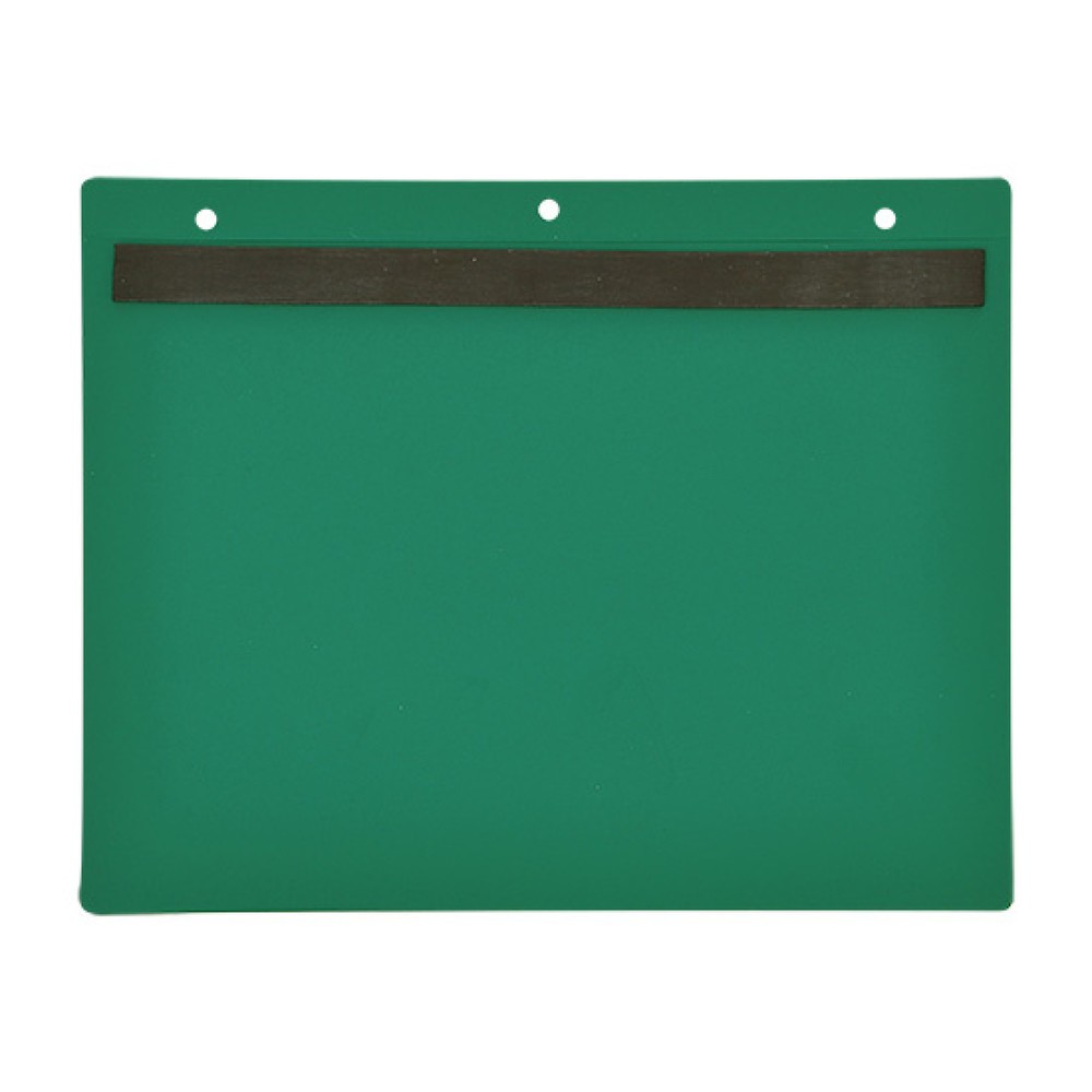 Numéro de l'image du produit 2: Poches magnétiques, DIN A5 paysage, insertion par le côté, 50 pcs/UV, vertes