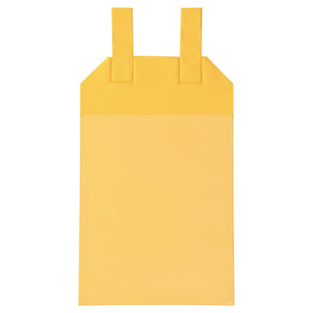 Numéro de l'image du produit 1: Poches pour caisses-palettes avec fermeture magnétique, 50 pcs/UV, DIN A4 portrait, jaunes