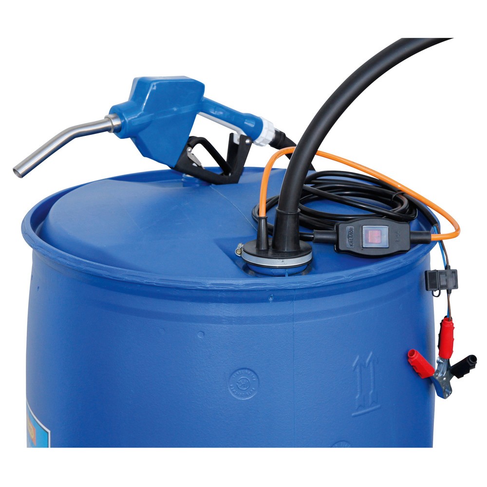 Numéro de l'image du produit 1: Pompe électrique CEMO AdBlue®, valve de distribution automatique, commutateur + pinces crocodiles