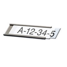 N° de l'image du produit 1 : Porte-étiquettes, profilé en C, magnétique, H x l 30 x 100 mm