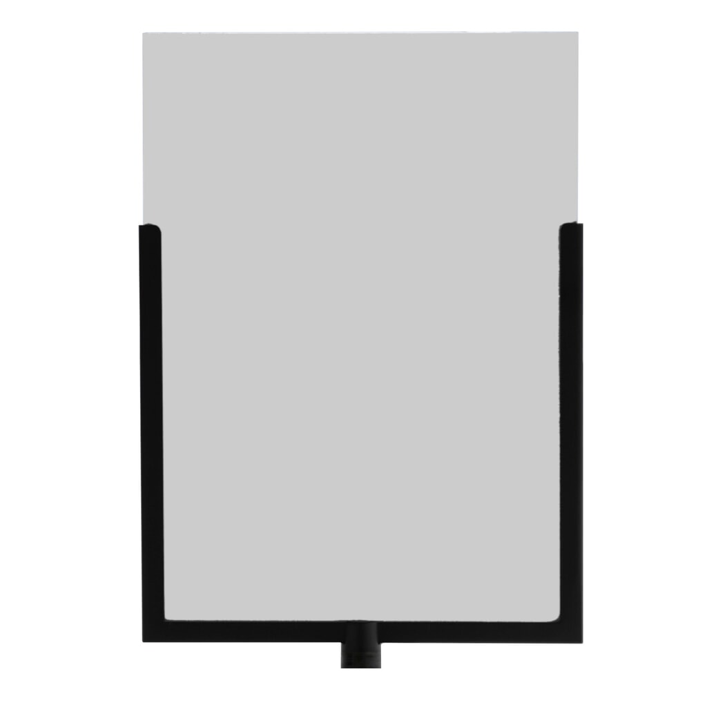Porte-panneau SK 950 pour réhausseur de cône de signalisation RS-GUIDESYSTEMS® SK 900, DIN A4 format portrait Illustration du produit: Porte-panneau SK 950 pour réhausseur de cône de signalisation RS-GUIDESYSTEMS® SK 900, DIN A4 format portrait