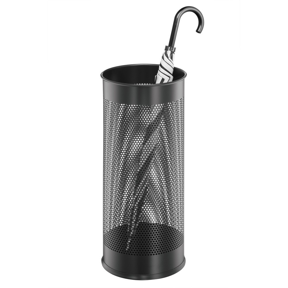 Numéro de l'image du produit 3: Porte-parapluie métallique, rond, noir