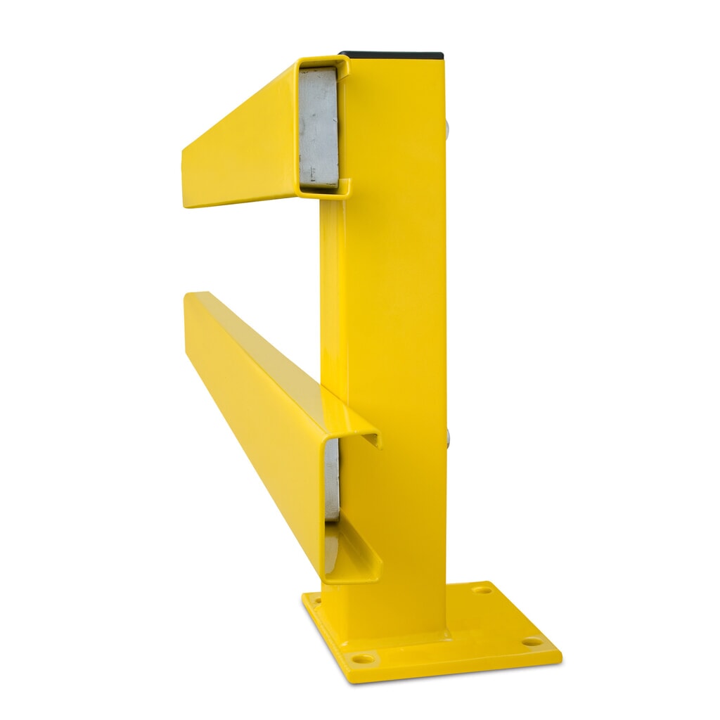 Poteau pour glissière de protection à profilé en C, pour l’intérieur, hauteur 465 mm N° de l'image du produit 7 : Poteau pour glissière de protection à profilé en C, pour l’intérieur, hauteur 465 mm