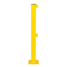 N° de l'image du produit 1 : Rambarde de protection S-Line, pour l’intérieur, poteau de départ/fin, hauteur 1&nbsp;000 mm