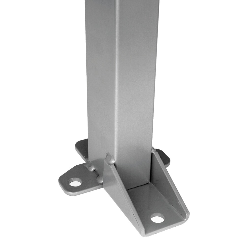 Accessoires TROAX® pour poteaux du système de parois de séparation grillagées SMART-FIX™, pour la protection des machines, H x l x P 2200 mm x 40 mm x 60 mm. Illustration du produit: Accessoires TROAX® pour poteaux du système de parois de séparation grillagées SMART-FIX™, pour la protection des machines, H x l x P 2200 mm x 40 mm x 60 mm.