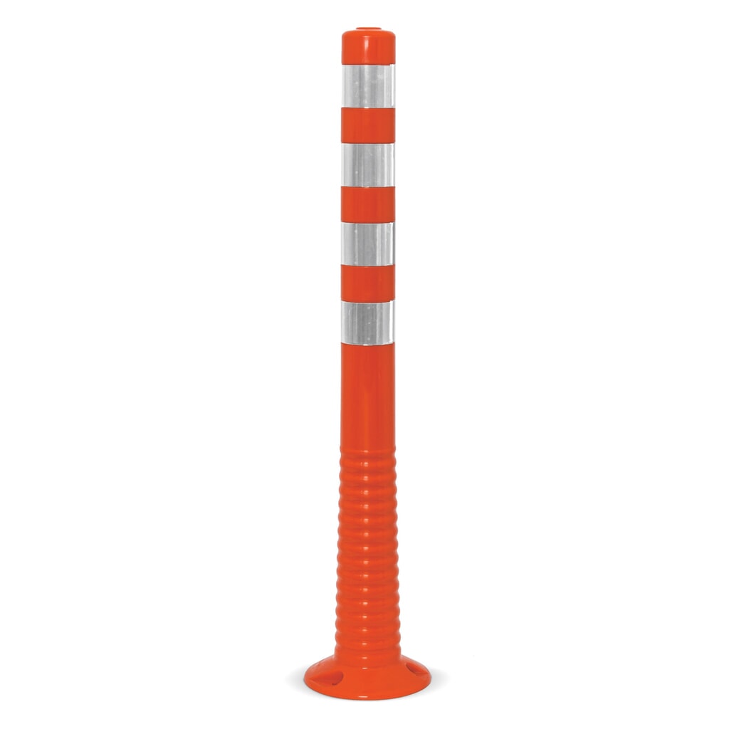 Potelets flexibles, Ø 80 mm, hauteur 300 mm, orange Illustration du produit: Potelets flexibles, Ø 80 mm, hauteur 300 mm, orange