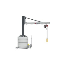 N° de l'image du produit 4 : Potence VETTER®, palan électrique à chaîne LIFTKET inclus, plage de pivotement de 270°, portée 2&nbsp;900&nbsp;mm, capacité de charge 500&nbsp;kg