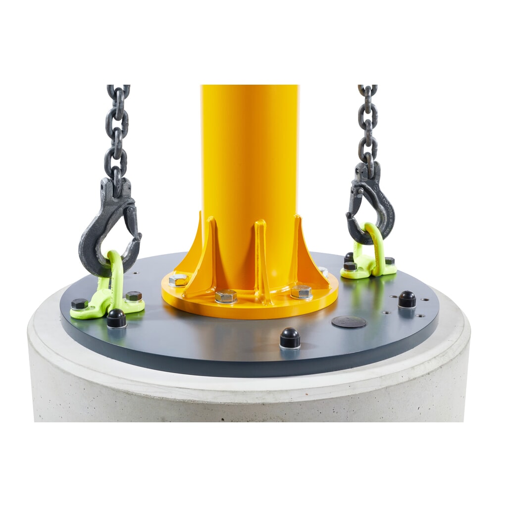 Potence VETTER®, palan électrique à chaîne LIFTKET inclus, plage de pivotement de 270°, portée 2 000 mm, capacité de charge 500 kg N° de l'image du produit 6 : Potence VETTER®, palan électrique à chaîne LIFTKET inclus, plage de pivotement de 270°, portée 2 000 mm, capacité de charge 500 kg