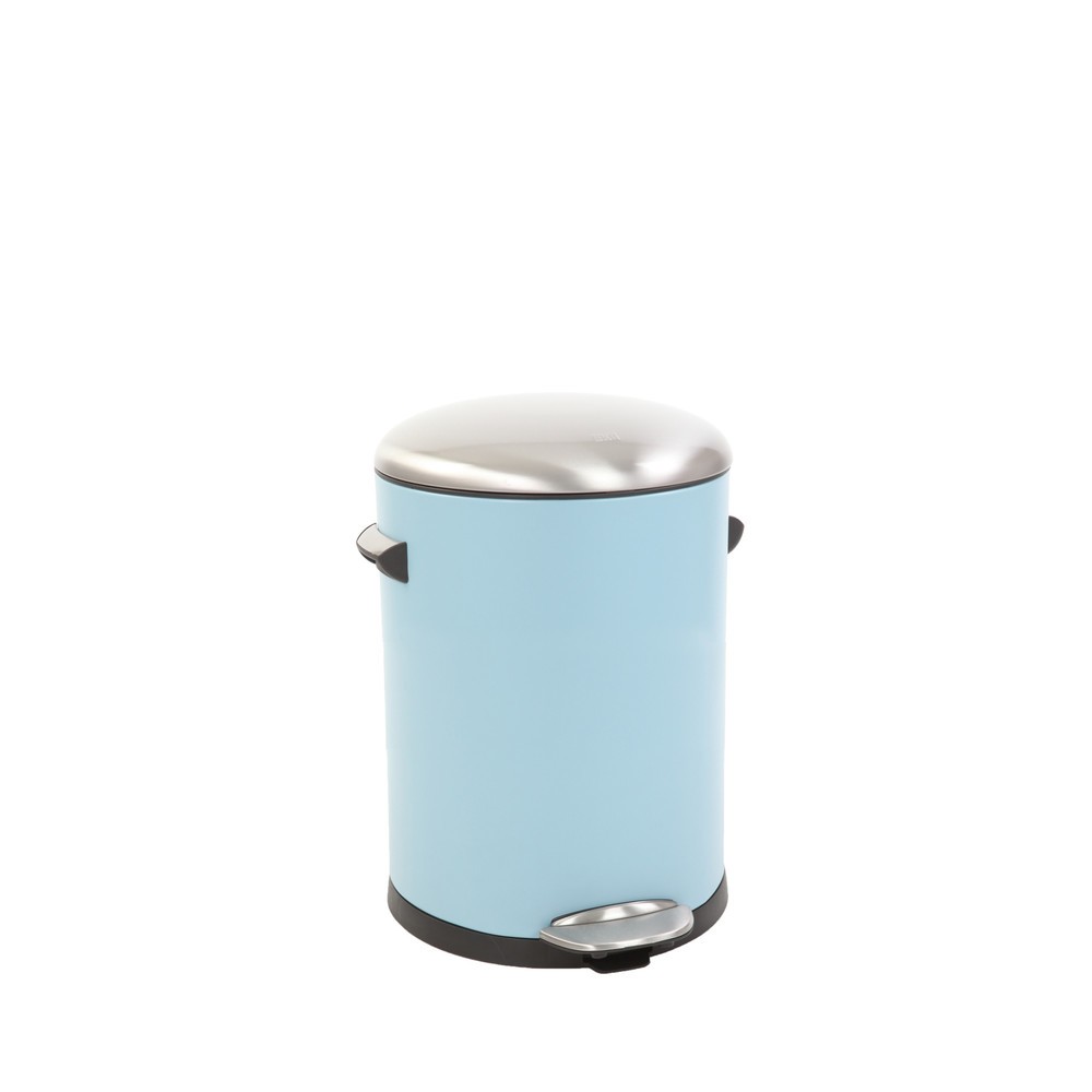 Illustration du produit: Poubelle à pédale Belle Deluxe EKO, 3 litres, bleu clair