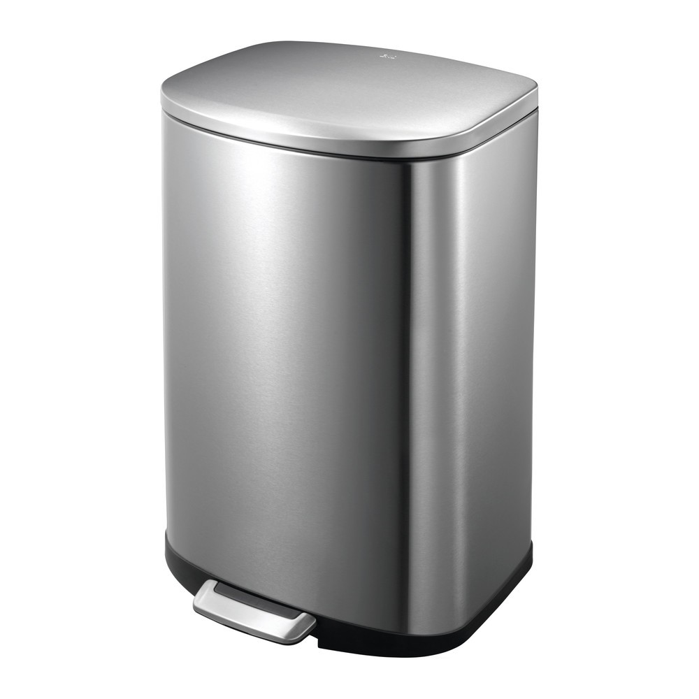 Numéro de l'image du produit 1: Poubelle à pédale Della, 50 l, acier inoxydable mat