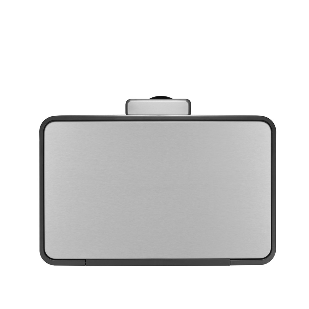 Numéro de l'image du produit 5: Poubelle à pédale EcoCasa 2 EKO, 45 litres, acier inoxydable mat