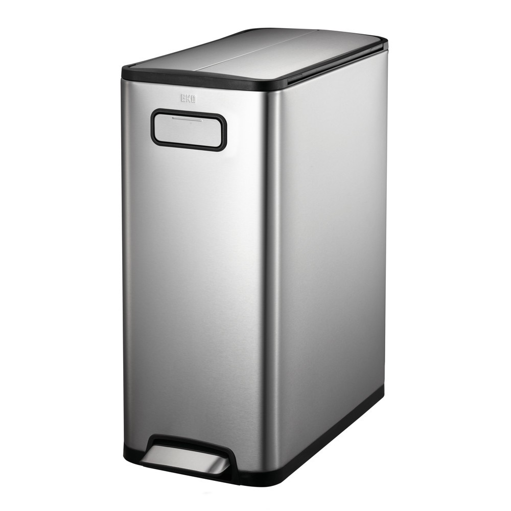 Numéro de l'image du produit 1: Poubelle à pédale, 45 l, acier inoxydable mat
