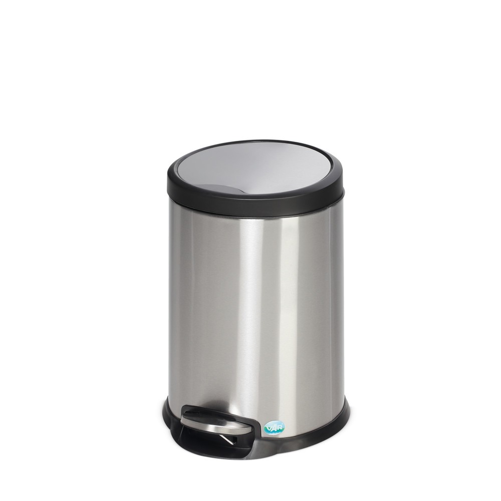 Numéro de l'image du produit 1: Poubelle à pédale en acier inoxydable, 20 litres, mate