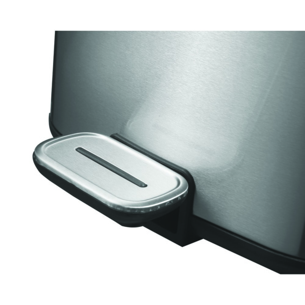 Numéro de l'image du produit 7: Poubelle à pédale Regent, 6 l, acier inoxydable mat