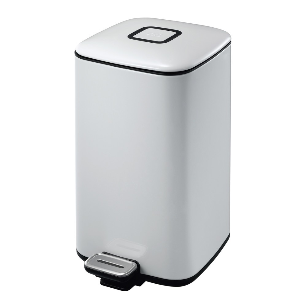 Numéro de l'image du produit 1: Poubelle à pédale Regent, 12 l, blanc