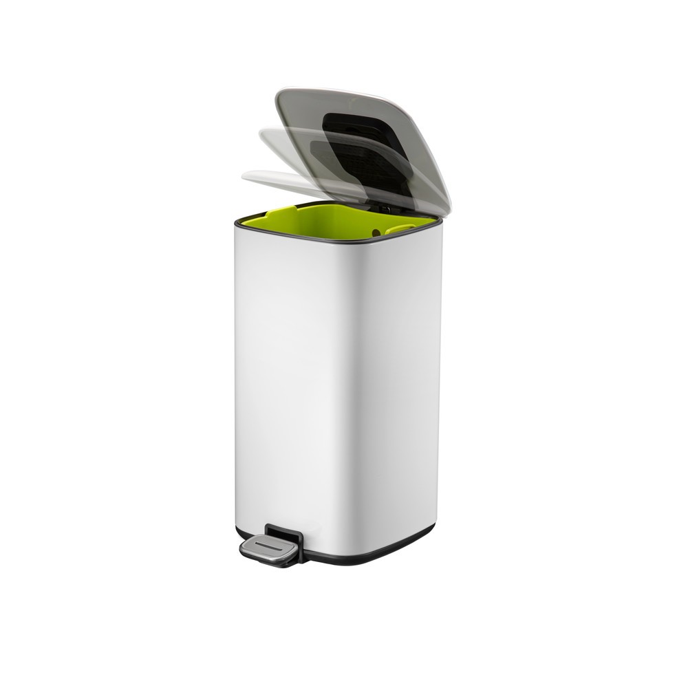 Numéro de l'image du produit 3: Poubelle à pédale Regent, 20 l, blanc