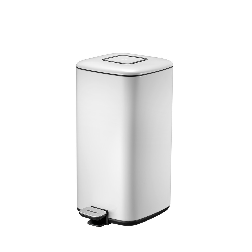 Numéro de l'image du produit 1: Poubelle à pédale Regent, 20 l, blanc