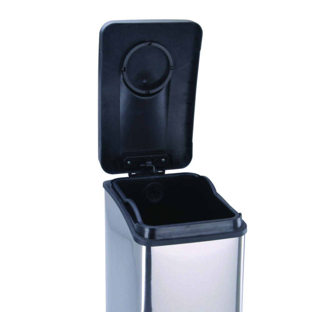 Numéro de l'image du produit 2: Poubelle à pédale Rejoice 12 l, inox mat