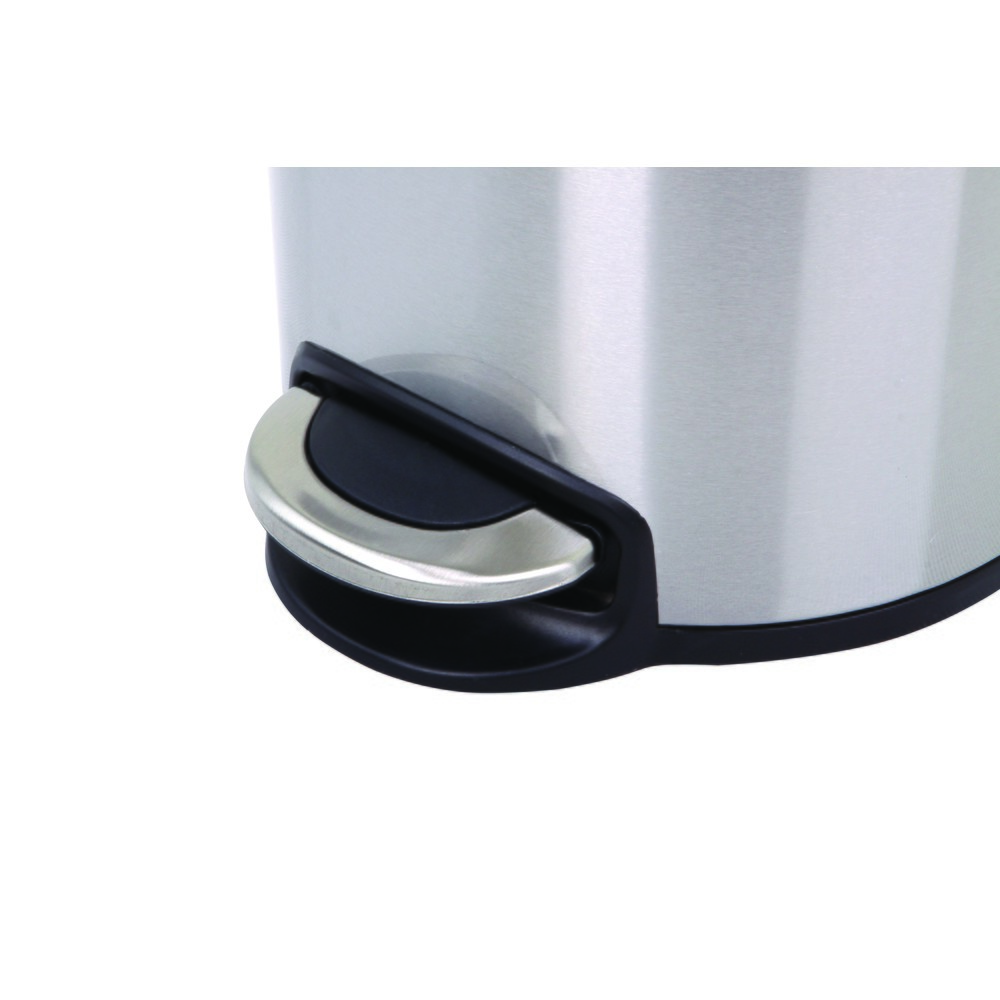 Numéro de l'image du produit 2: Poubelle de salle de bains Artistic 12 l, acier inoxydable mat