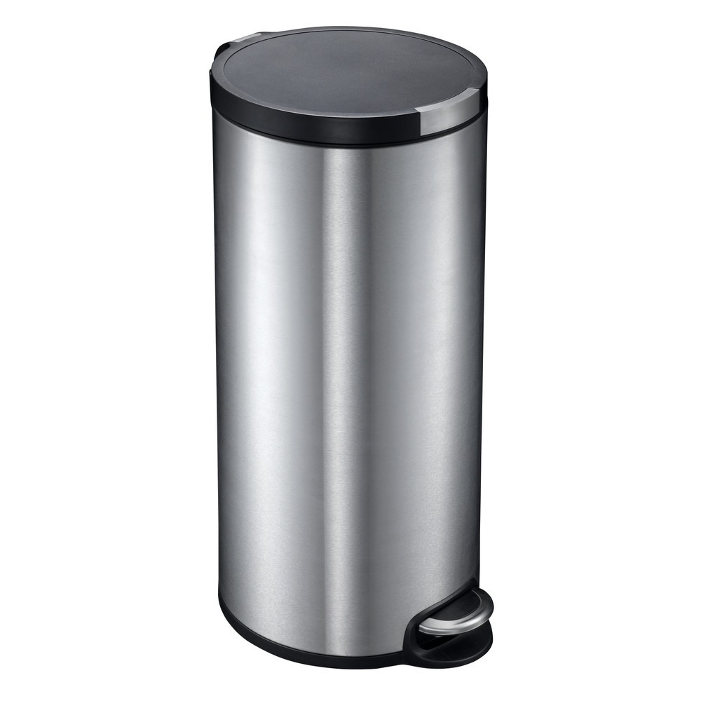 Numéro de l'image du produit 1: Poubelle de salle de bains Artistic 30 l, acier inoxydable mat