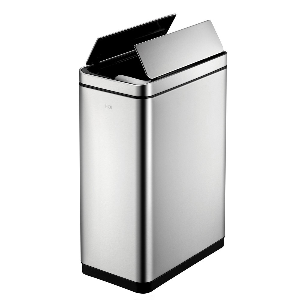 Numéro de l'image du produit 3: Poubelle Deluxe Phantom Sensor EKO, 45 litres, acier inoxydable mat
