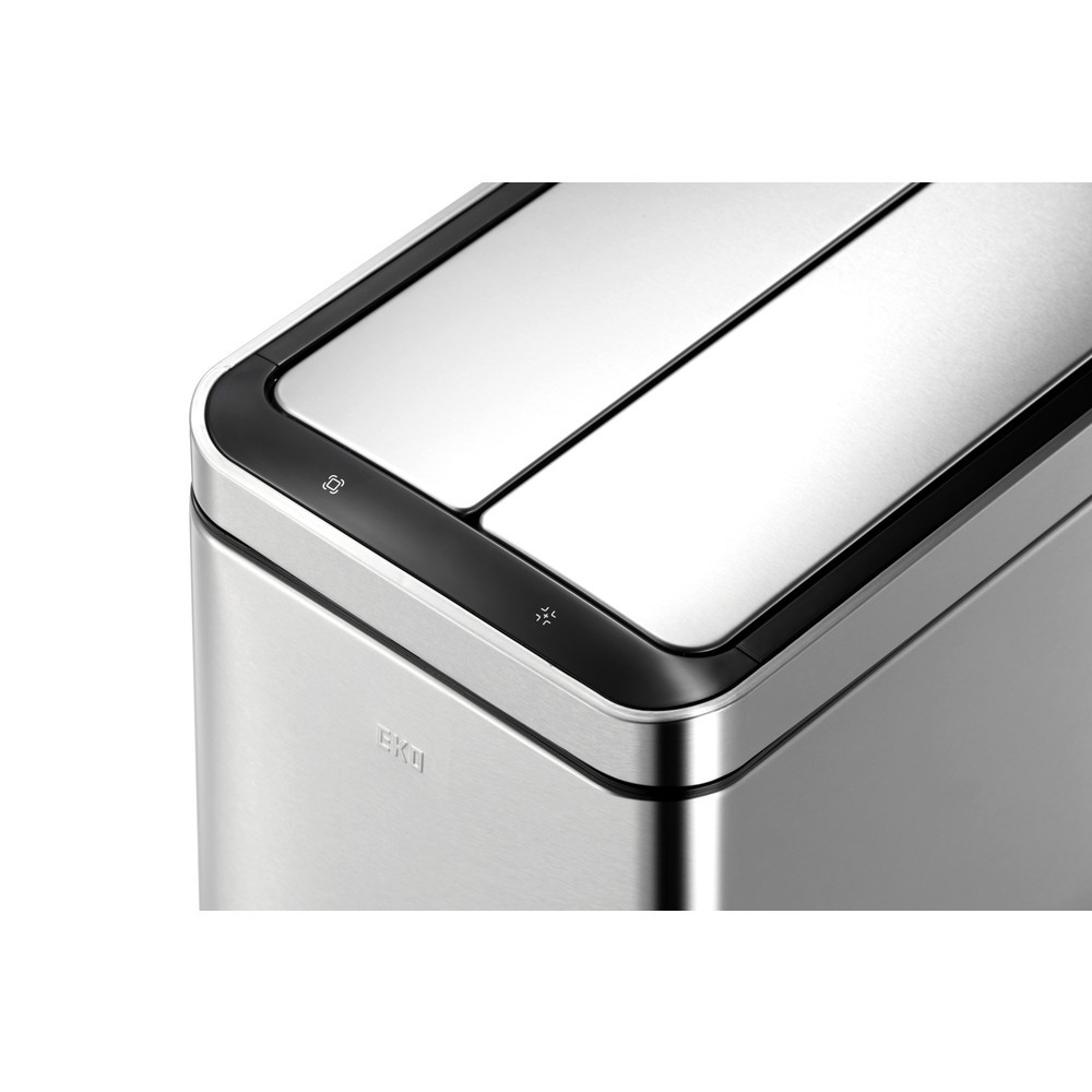 Numéro de l'image du produit 6: Poubelle Deluxe Phantom Sensor EKO, 45 litres, acier inoxydable mat
